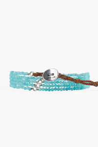 Sterling Silver Amazonite Bracelet