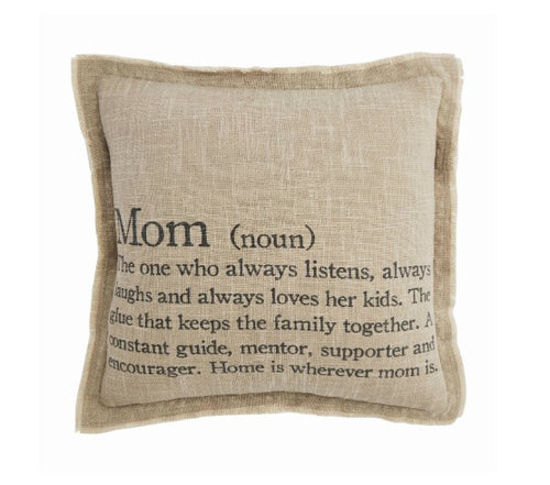 Mom Definition Pillow