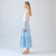 Load image into Gallery viewer, Soft Cotton - Double Tiered Maxi Skirt