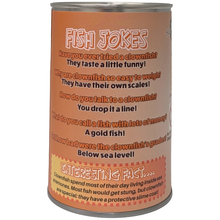 Load image into Gallery viewer, Canned Baby Clownfish | Stuffed Mini Fish Plush w/Jokes