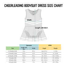Load image into Gallery viewer, Wisconsin Badgers Infant Cheer Dress Bodysuit