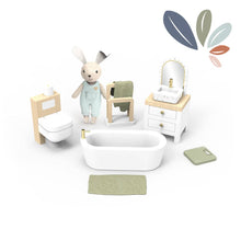 Load image into Gallery viewer, Doll House Bathroom set incl. 1 character