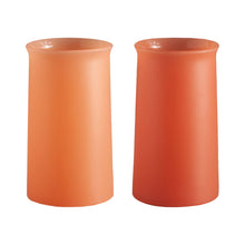 Load image into Gallery viewer, Terra + peach | stegg | Silicone Unbreakable Highball Glasses