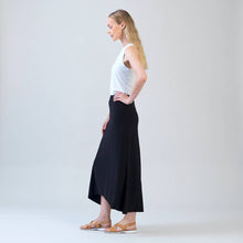 Load image into Gallery viewer, Cascade Drape Hi-Low Maxi Skirt
