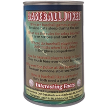 Load image into Gallery viewer, Mickey the Canned Baseball | Sports Plush in a Can w/Jokes