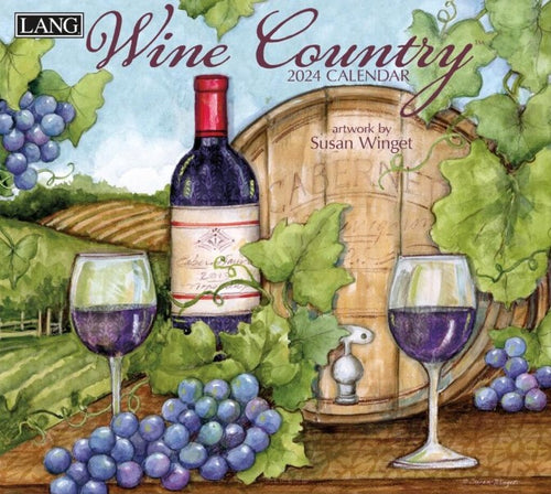 Wine Country 2024 Wall Calendar