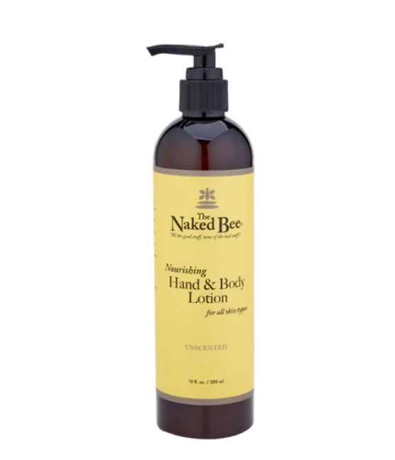 Naked Bee Unscented Lotion 12 oz