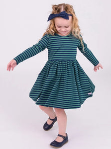 Long Sleeve Twirl Dress