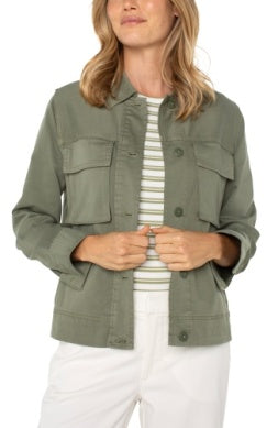 Buttonfront Cargo Jacket
