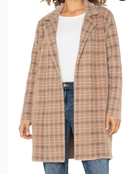 Open Front Coatigan Sweater