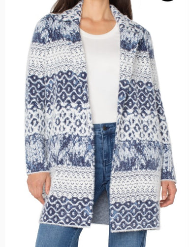 Open Front Coatigan Sweater