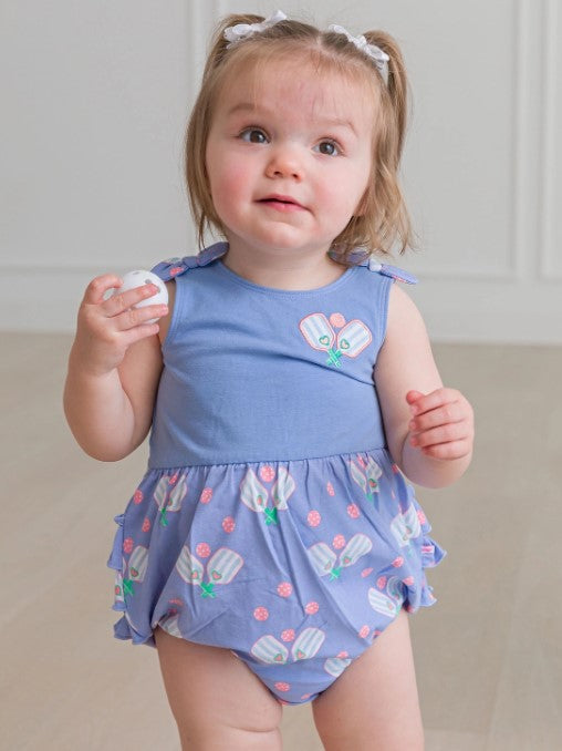 Pickleball Playtime Bubble Romper