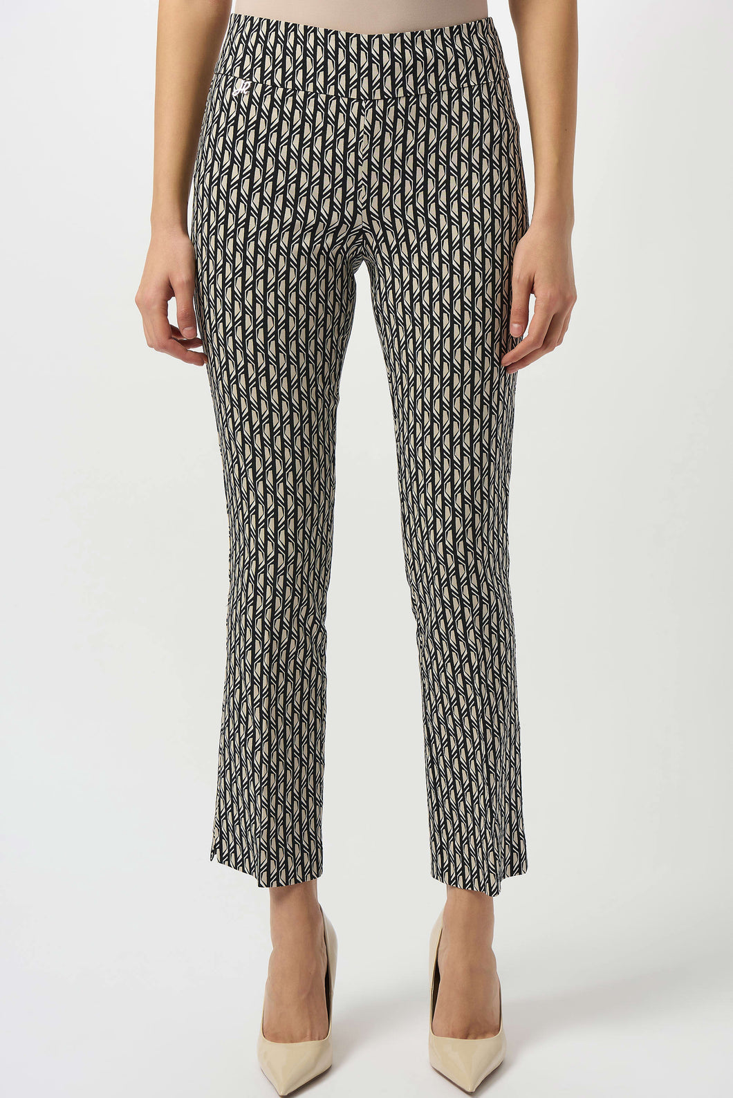 Millennium Print Straight Leg Pull-On Pants