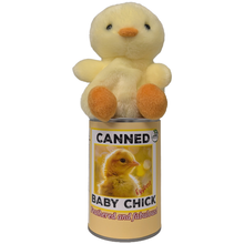 Load image into Gallery viewer, Canned Baby Chick | Easter Gift | Plush in Can w/Jokes