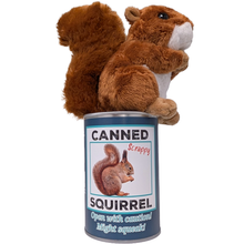 Load image into Gallery viewer, Canned Squirrel | Stuffed Animal Plush | Funny Jokes