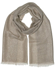 Load image into Gallery viewer, Solid Metallic Woven Evening Wrap