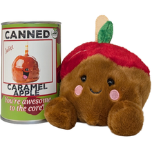 Load image into Gallery viewer, Canned Caramel Apple | Plush in Can w/Jokes