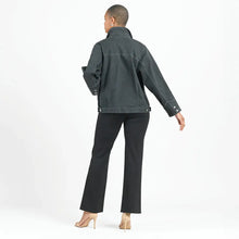 Load image into Gallery viewer, Denim Stretch - Button Closure Pocket Jacket
