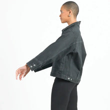 Load image into Gallery viewer, Denim Stretch - Button Closure Pocket Jacket