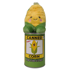 Load image into Gallery viewer, Canned Corn | Stuffed Animal Plush w/Funny Jokes