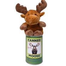 Load image into Gallery viewer, Rocky the Canned Moose - Stuffed Animal Plush w/Funny Jokes