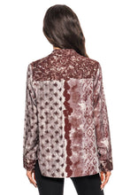 Load image into Gallery viewer, Rustic Print Button-Up Shirt