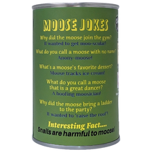 Load image into Gallery viewer, Rocky the Canned Moose - Stuffed Animal Plush w/Funny Jokes