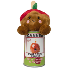 Load image into Gallery viewer, Canned Caramel Apple | Plush in Can w/Jokes