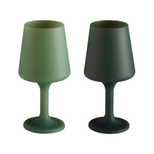 Load image into Gallery viewer, Sage + olive | swepp | Silicone Unbreakable Wine Glasses