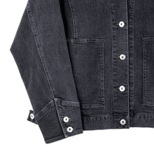 Load image into Gallery viewer, Denim Stretch - Button Closure Pocket Jacket