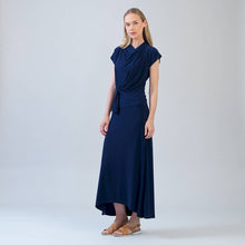 Load image into Gallery viewer, Cascade Drape Hi-Low Maxi Skirt