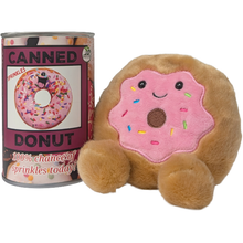 Load image into Gallery viewer, Sprinkles the Canned Donut - Eco-Friendly Plush w/Jokes