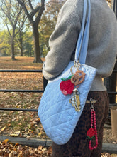 Load image into Gallery viewer, Hand-painted Pretzel Bag Charm &amp; Keychain | Eco-Friendly