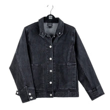 Load image into Gallery viewer, Denim Stretch - Button Closure Pocket Jacket