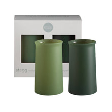 Load image into Gallery viewer, Sage + olive | stegg | Silicone Unbreakable Highball Glasses