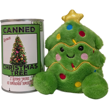 Load image into Gallery viewer, Spruce the Canned Christmas Tree - Plush in Can w/Jokes
