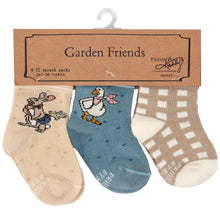 Load image into Gallery viewer, Garden Friends Baby Sock Set