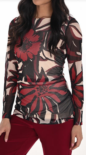 Floral Long Sleeve Top