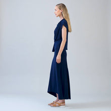 Load image into Gallery viewer, Cascade Drape Hi-Low Maxi Skirt