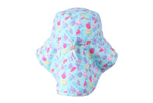 Load image into Gallery viewer, Sun Hat with Neck Cape - Butterfly