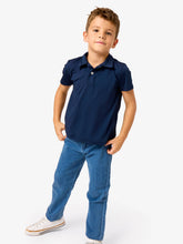 Load image into Gallery viewer, Boys Medium Wash Stretch Denim Straight Jeans