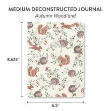 Load image into Gallery viewer, Autumn Woodland Medium Deconstructed Journal