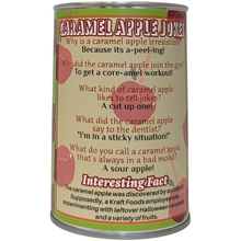 Load image into Gallery viewer, Canned Caramel Apple | Plush in Can w/Jokes