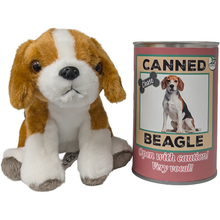 Load image into Gallery viewer, Chase the Canned Beagle | Stuffed Animal Plush w/Jokes |Gift