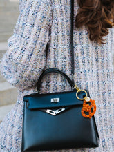 Load image into Gallery viewer, Hand-painted Pretzel Bag Charm &amp; Keychain | Eco-Friendly