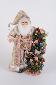 Lighted Victorian Elegance Santa