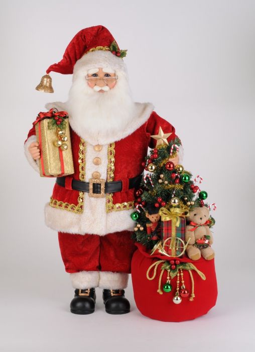 Lighted Christmas Spirit Santa