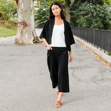 Load image into Gallery viewer, Linen Knit - Hi-Low Pocket Cardigan Jacket