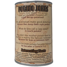 Load image into Gallery viewer, Canned Spud | Stuffed Animal Plush w/Funny Jokes | Potato