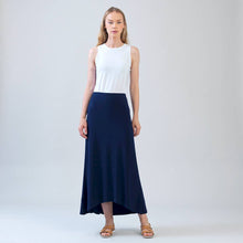 Load image into Gallery viewer, Cascade Drape Hi-Low Maxi Skirt